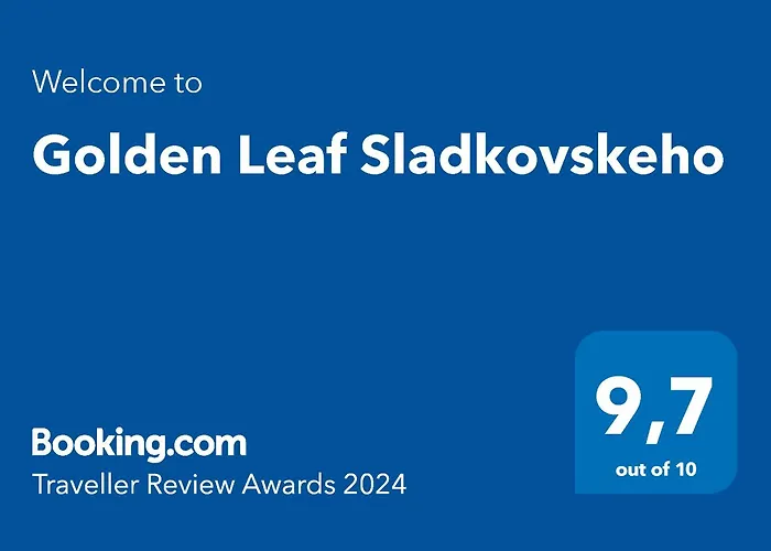 Golden Leaf Sladkovskeho Appartement